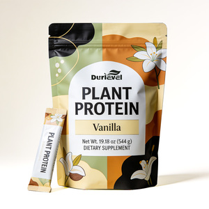 Polvere Proteica Vegetale Personalizzata Certificata Non-OGM con Isolato Proteico, Proteine della Canapa, Design Completamente Personalizzato, Servizio Completo, Erboristico - Product Image 2