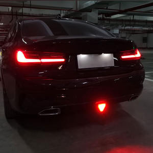 通用F1三角风格轻型汽车先导停止安全灯运动型后第三刹车灯汽车尾部警告制动信号灯 - Product Image 6