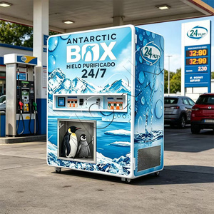 Distributore Automatico di Ghiaccio di Alta Gamma, Macchina Tutto-in-Uno per <span class=keywords><strong>Acqua</strong></span> e Ghiaccio con Osmosi Inversa - Product Image 1