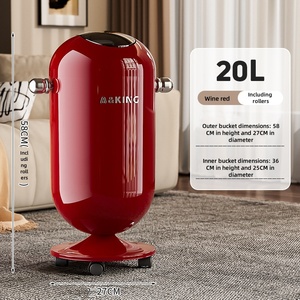 Thùng rác có nắp trượt sang trọng và cao cấp dành cho phòng khách Thích hợp cho phòng ngủ Sử dụng tại nhà Nhà bếp và phòng tắm - Product Image 5