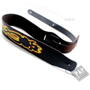 Correa de Guitarra Acústica y Eléctrica con Diseño Impreso, Suministro de Fábrica, con Cuero PU Superfino - Product Image 5