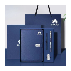 Juego de Cuaderno y Bolígrafo de Cuero PU <span class=keywords><strong>A5</strong></span> con Logotipo Personalizado al por Mayor, Regalo Empresarial para Empresas - Product Image 1