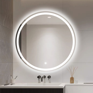 Miroir de maquillage mural double face 3X grossissant <span class=keywords><strong>long</strong></span> carré Miroir de rasage Miroir de salle de bain