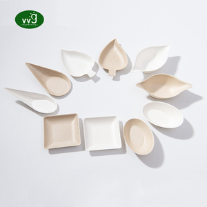 VVG monouso biodegradabile compostabile di canna da zucchero bagassa salsa piatti condimenti piatto antipasto per insalata BBQ - Product Image 1