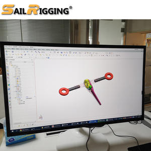 Drop Forged 5/16-3/8 rantai pengikat beban 5400lbs rantai jenis Ratchet dan pencari G70 tugas berat tanpa Tautan & kait - Product Image 6