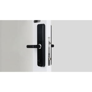 Serrure de porte intelligente numérique sans clé avec empreinte digitale, 3 clés, antivol, sécurité de niveau 3 <span class=keywords><strong>ANSI</strong></span>, entraxe de 70 mm - Product Image 1
