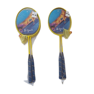 Vente en gros OEM <span class=keywords><strong>Jeu</strong></span> de raquettes de <span class=keywords><strong>badminton</strong></span> professionnelles de qualité supérieure Prix pour jeux de plein air avec poignée en PU Fabriqué par une entreprise réputée - Product Image 3