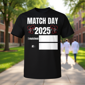 Camiseta de residencia Match Day 2025: Yo me presenté en Future Doctor Medicine - Product Image 3