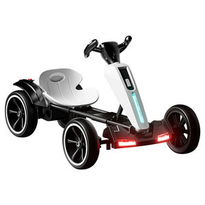 Sıcak satış çocuk elektrikli Karting araba yürümeye başlayan devam edebilirsiniz kartlar çocuklar sürüklenme araba çocuk dört tekerlekli Kart yarış arabası - Product Image 3