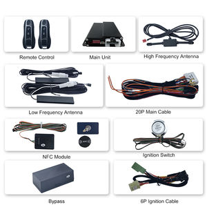 Sistema de <span class=keywords><strong>Alarma</strong></span> de Arranque Remoto OVI 8500 OBD con Botón de Arranque y Entrada Sin Llave, DC12V <span class=keywords><strong>CANBUS</strong></span> Plug and Play para Porsche Macan Cayenne - Product Image 2