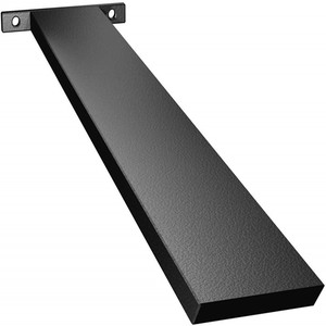 Staffe a mensola in acciaio solido per ripiani in legno a parete ciechi nascosti invisibili per ripiani galleggianti - Product Image 1