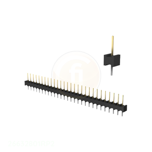 Conectores Rectangulares de Brida de Acoplamiento de Orificio Pasante T2M-108-01-S-D-TH-DS de Alta Fiabilidad, Tipo Ojo de Tigre, en Existencia - Product Image 1