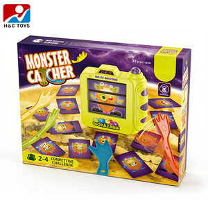 Juego de mesa <span class=keywords><strong>Monster</strong></span>/Space Catcher, <span class=keywords><strong>2</strong></span>-4 jugadores, juegos de mesa divertidos para la familia, juguetes educativos para entrenamiento de reacción y coordinación mano-ojo - Product Image 3