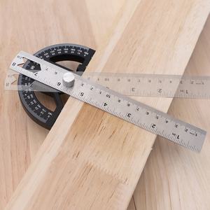 Gradentrekker Hoekzoeker Gereedschap Met 0-180 Graden Hoekmeetinstrument Voor Huisverbetering Timmerwerk - Product Image 2