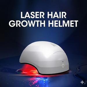 Casco LLLT para Terapia Láser de Bajo Nivel, Tratamiento Médico para el Crecimiento del Cabello, Dispositivo Portátil de Cuidado del Cuero Cabelludo de Cobertura Completa - Product Image 3