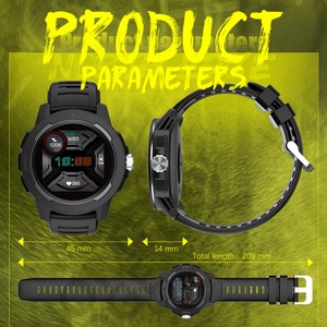 NORTH EDGE Men's Men Fashion Sports Watches Screen <b>Heart</b> Rate Pedometer Stopwatch Waterproof <b>Clock</b> - Product Image 6