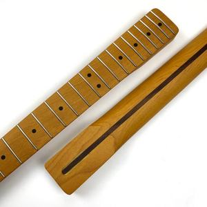 Envío Directo: Mástil de Repuesto de Arce de 8mm, 21 Trastes, Arce Tostado, para Guitarra <span class=keywords><strong>El</strong></span>éctrica TL, Acabado Satinado - Product Image 2