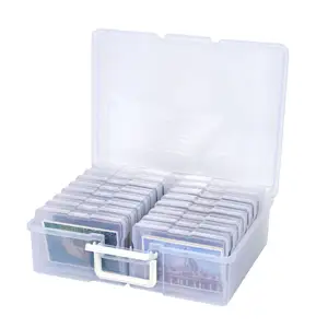 Многофункциональная классификация, прозрачные пластиковые портативные коробки для хранения, коробка для сортировки фотографий