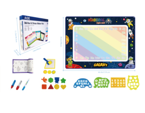 Bantalan permainan kanvas air anak-anak, grafiti kanvas air ajaib menggambar prasekolah perlindungan lingkungan - Product Image 5