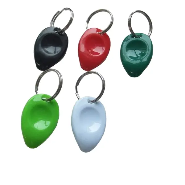 זול פלסטיק כרטיס לוטו גרדן Keychain עם לוגו מותאם אישית