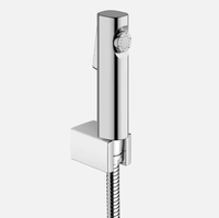 Pulvérisateur de bidet portable en plastique ABS avec une seule sortie d'eau, design moderne, installation facile pour salle de bain, toilettes, douche