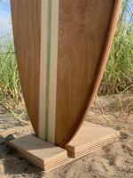 Top idée cadeau fait à la main Woody Balance Board débutant ou professionnel Surf Skate Snowboard Feeling Training Balance Board