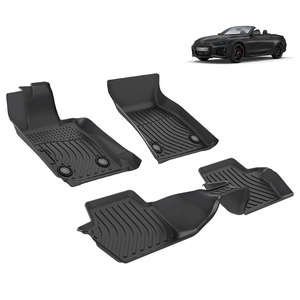 Di lusso per tutte le stagioni tappetino posteriore anteriore 3D Tpe tappeto personalizzato per auto <span class=keywords><strong>tappetini</strong></span> per <span class=keywords><strong>BMW</strong></span> M4 430i M440i convertibile 2021-2025 tappetino - Product Image 1
