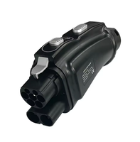 Adaptateur de charge pour véhicules électriques CCS2 vers GBT - Haute vitesse, durable, compatible avec la plupart des véhicules électriques, solution de charge sécurisée