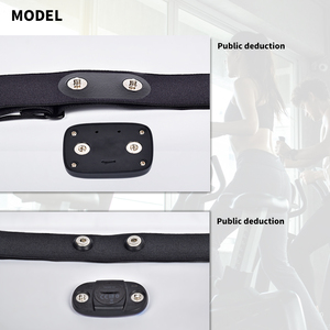 Bracelet souple élastique réglable avec LOGO personnalisé, capteur de fréquence cardiaque, <span class=keywords><strong>sangle</strong></span> de poitrine, remplacement pour la santé, le Fitness - Product Image 3