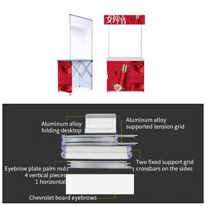 New Arrival Retail Display <b>Table</b> Custom Logo Store Portable Display <b>Table</b> for Advertising - Product Image 4