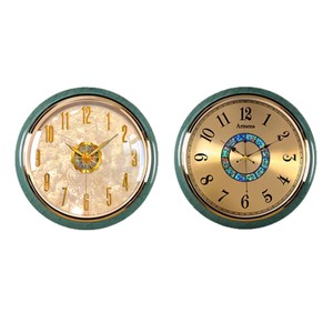 Armen's Wall <b>Clock</b> Round 95mm <b>Battery</b> Powered Silent Quartz For Living Room Bedroom Home Use - Product Image 5