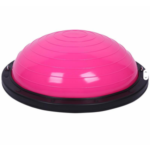 Pelota de Yoga de PVC con Bandas de Resistencia, Bomba de Pie y Función de Masaje para Pilates y Ejercicios de Fitness - Product Image 4