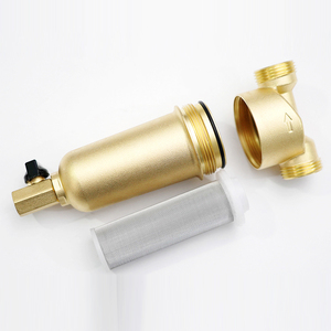 DN25 bộ lọc trước bằng đồng, Ống sưởi sàn rửa ngược, máy lọc nước nóng nhiệt độ cao, loại bỏ quy mô, ngoài trời - Product Image 4