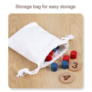 ของเล่นไม้มอนเตสซอรี่แบบตารางสิบช่อง สำหรับฝึกทักษะการเรียนรู้ตัวเลข การบวก การลบ ของเล่นเสริมพัฒนาการทางคณิตศาสตร์สำหรับเด็ก - Product Image 5