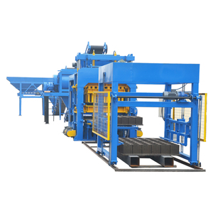 QT12-15 hoàn toàn tự động bê tông xi măng lồng vào nhau làm gạch máy móc rỗng Khối Máy làm - Product Image 1