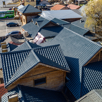 Materiales de Construcción de China, Tejas de Techo Estilo Romano Serie M, Tejas de Techo Semicirculares