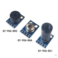 Merrillchip 3-5V Thermomètre GY-906 MLX90614ESF-BCC Module de capteur de température infrarouge IR Compensation de gradient de température