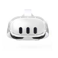 Coque de protection transparente pour Oculus Meta Quest 3, étui transparent pour Meta Quest 3 Glass