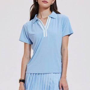 New Custom High-Quality Polo Shirt Casual Loose Quick-Dry Outdoor Wear Sublimation Tennis Set - Product Image 4