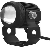 Luz LED 3570 Impermeable para Motocicleta, Luz de Parachoques, Pilar A, Foco de Alta Luminosidad, Luz Alta/Baja Integrada, Montaje en Rejilla, Faro Delantero
