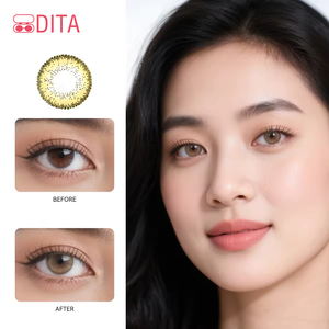 <span class=keywords><strong>Lentilles</strong></span> de contact souples couleur miel naturelles 3 tons pour les yeux, sans ordonnance, <span class=keywords><strong>lentilles</strong></span> de contact cosmétiques en gros - Product Image 2