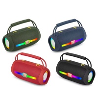 Sistem Audio Dual-speaker RGB untuk Penggunaan Luar Ruangan, Portabel, Subwoofer Berkualitas Tinggi, Suara Jernih, Cocok untuk Rumah dan Desktop, Desain Baru yang Dapat Digunakan di Luar Negeri