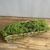Fausse écorce d'arbre en plastique, mousse décorative pour aménagement intérieur/extérieur, racines d'arbres, plantes vertes, présentoirs muraux/suspendus au sol