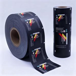 Tùy Chỉnh In Màu Đen Không Thấm Nước Bền Sinh Thái Thân Thiện Với Vật Liệu Pet Nhãn Băng Cán Nóng Cuộn Phim - Product Image 6