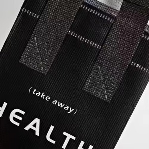 Customized Portable Non Woven Insulated Lunch <b>Bag</b> Reusable Waterproof Foldable Thermal Cooler <b>Bag</b> for Picnic - Product Image 2