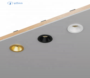 Arcllux Modern 5W <span class=keywords><strong>MINI</strong></span> 35mm LED COB Encastré Downlight avec 90mm Cutout Blanc Noir Or Laiton Argent IP44 Rating for Villa - Product Image 6