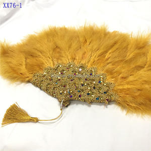 XX76 boda, pluma ventilador novia elegante <span class=keywords><strong>de</strong></span> los Fans <span class=keywords><strong>de</strong></span> <span class=keywords><strong>encaje</strong></span> rosa no plegable tiro foto accesorios <span class=keywords><strong>para</strong></span> decoración <span class=keywords><strong>de</strong></span> la boda - Product Image 6