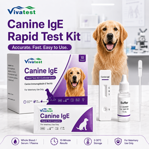 Kit <span class=keywords><strong>de</strong></span> Prueba <span class=keywords><strong>de</strong></span> <span class=keywords><strong>IgE</strong></span> Canino Vivatest con Certificación CE, Detección Rápida <span class=keywords><strong>de</strong></span> Alergias en Perros Mediante Muestra <span class=keywords><strong>de</strong></span> <span class=keywords><strong>Sangre</strong></span> Veterinaria - Product Image 6
