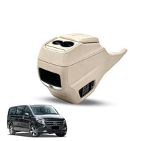 Réfrigérateur intégré pour console centrale Mercedes-Benz V-Class Vito avec chargeur sans fil et compartiment accoudoir