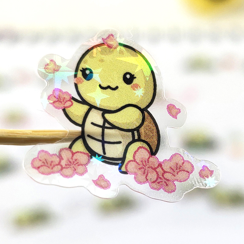 Troquelado pegatinas holográficas